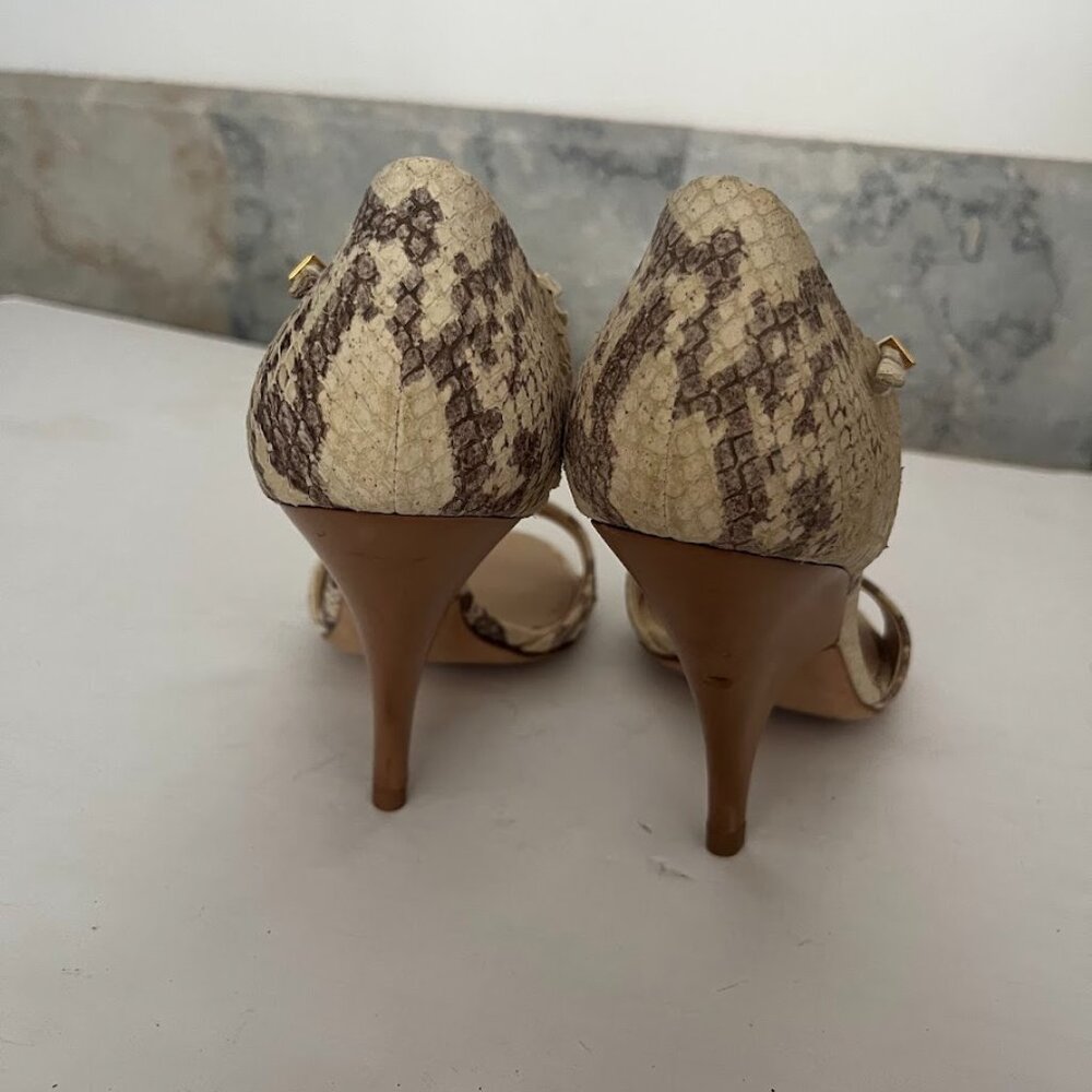 Like NEW Giuseppe Zanotti snake skin heels pumps - Picture 5 of 6